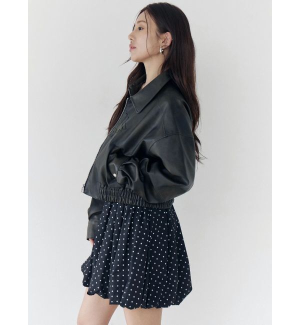 CALNAMUR「ドッキングバルーンミニワンピース」|ワンピース|