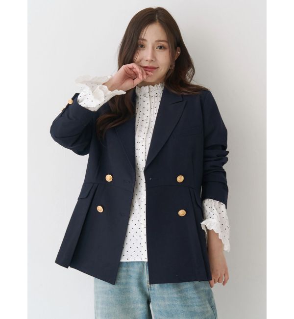 CALNAMUR「コットンフリルレースブラウス」|シャツ・ブラウス|