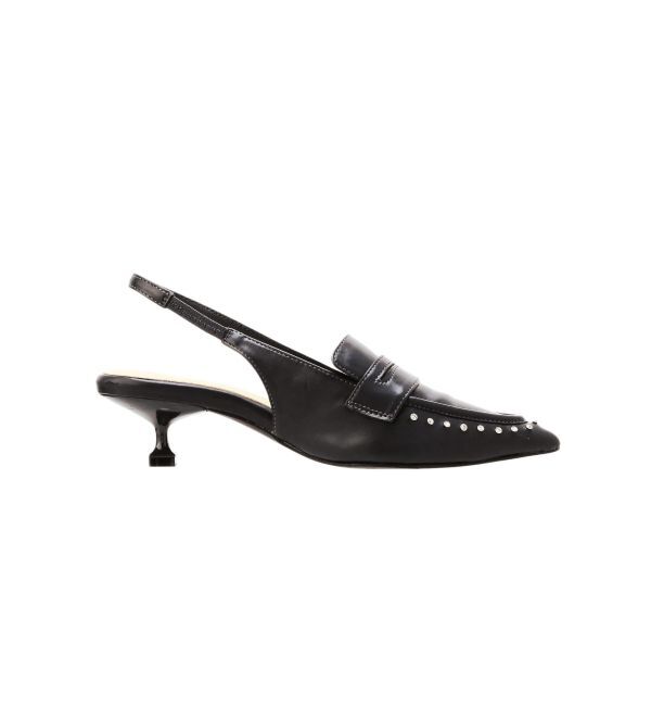 CALNAMUR「バイカラーローファーミュール」|その他|