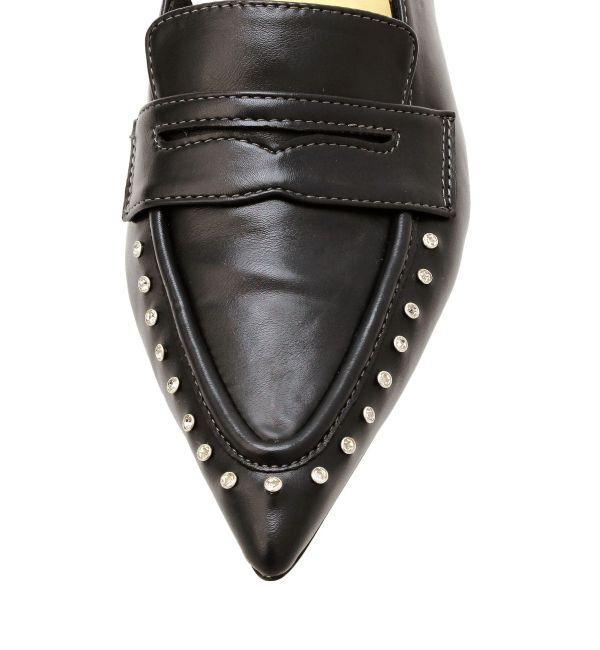 CALNAMUR「バイカラーローファーミュール」|その他|