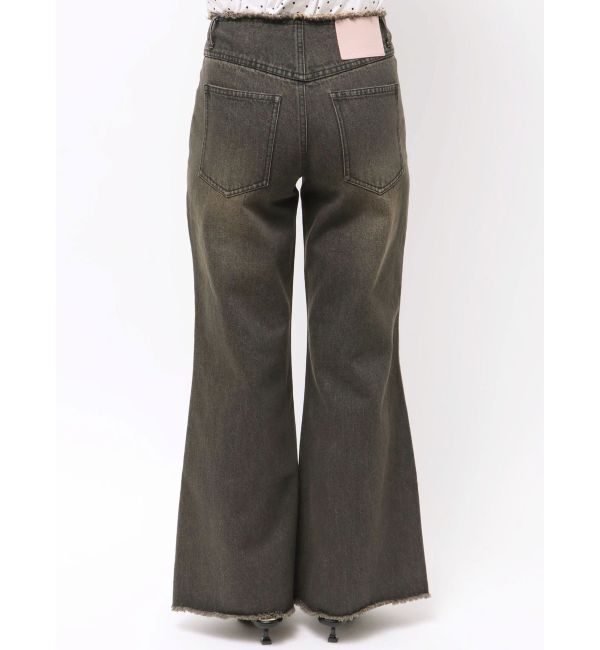 CALNAMUR「ローライズフレアデニムパンツ」|その他|