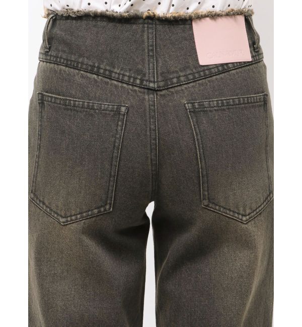 CALNAMUR「ローライズフレアデニムパンツ」|その他|