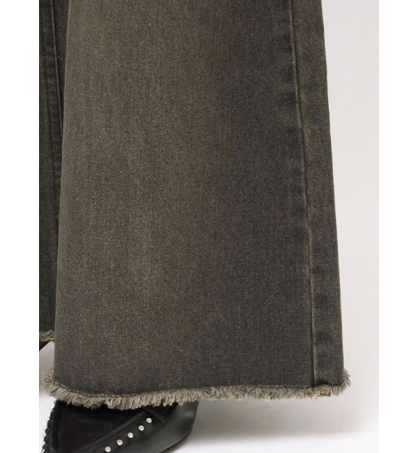 CALNAMUR「ローライズフレアデニムパンツ」|その他|