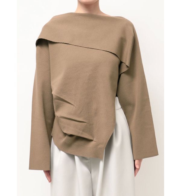 ELENDEEK「ASYMMETRY RAFFLE KT」|ニット・セーター|