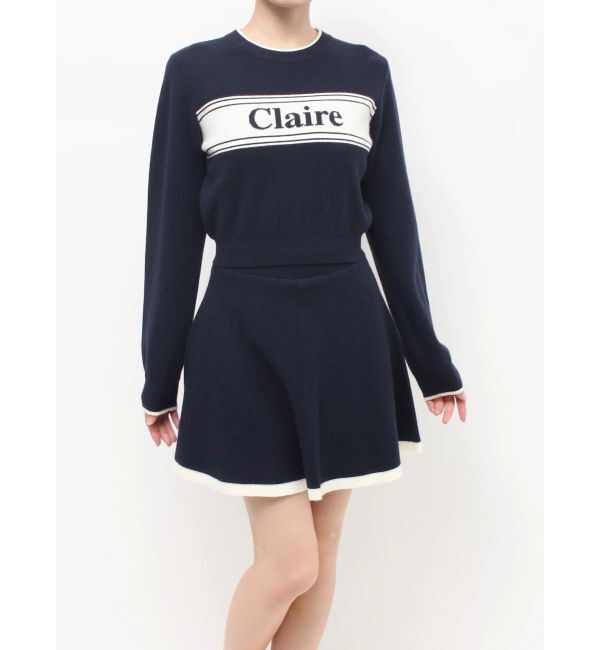 RESEXXY「バイカラージャガードニットセットアップ」|ニット・セーター|