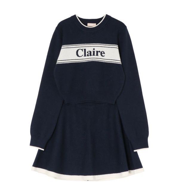 RESEXXY「バイカラージャガードニットセットアップ」|ニット・セーター|