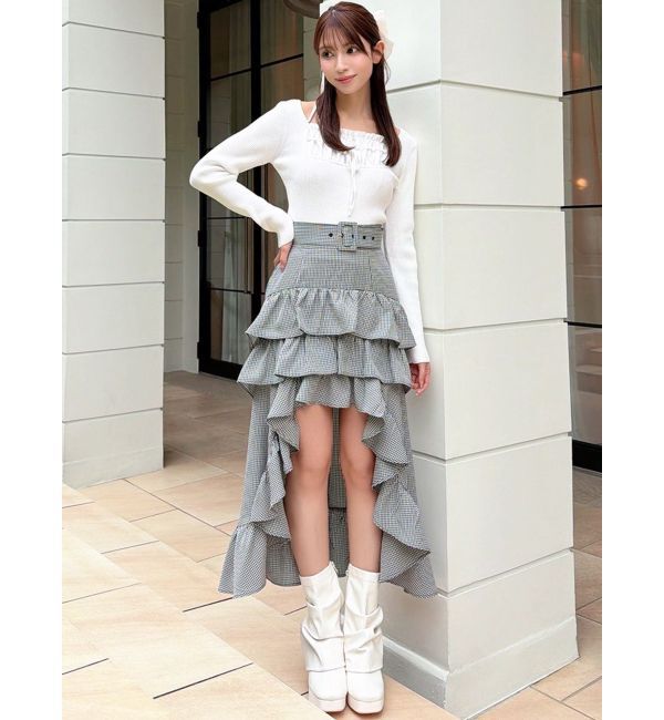 RESEXXY「バストデザインニットトップス」|ニット・セーター|