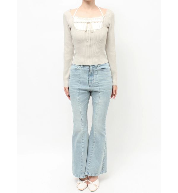 RESEXXY「バストデザインニットトップス」|ニット・セーター|