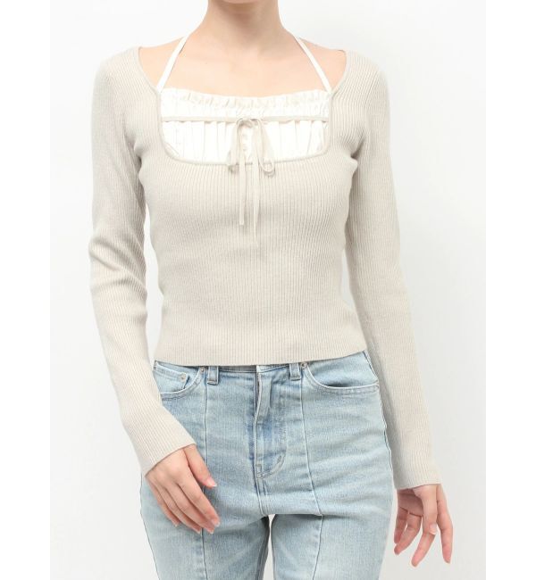 RESEXXY「バストデザインニットトップス」|ニット・セーター|