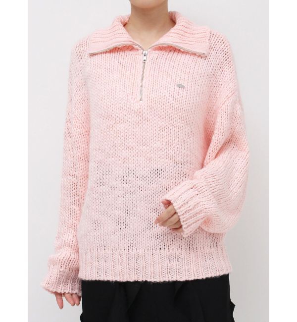 dazzlin「ローゲージジッププルオーバー」|ニット・セーター|