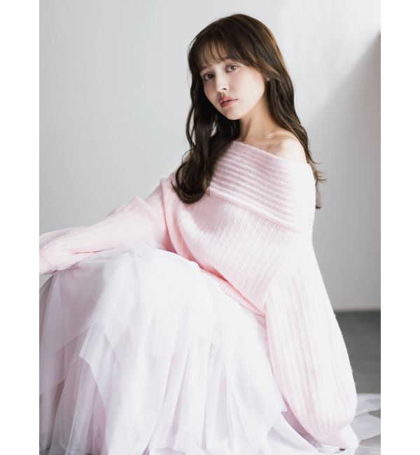 dazzlin「オーバーパステリーニット」|ニット・セーター|