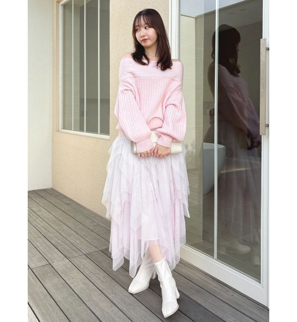 dazzlin「オーバーパステリーニット」|ニット・セーター|