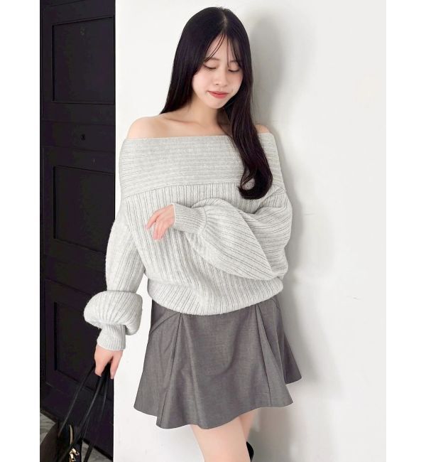 dazzlin「オーバーパステリーニット」|ニット・セーター|