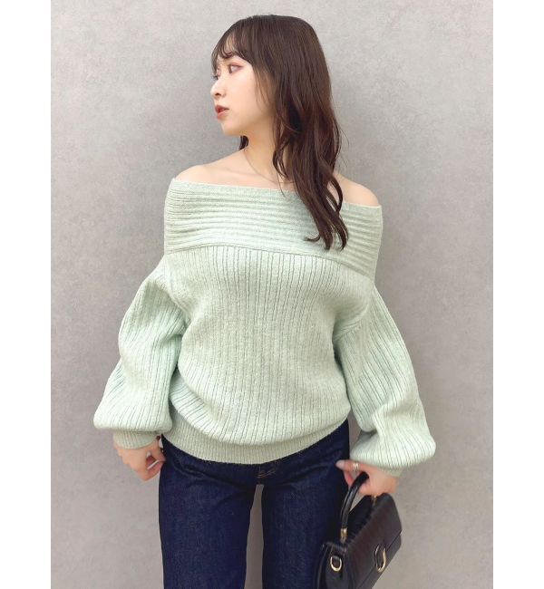 dazzlin「オーバーパステリーニット」|ニット・セーター|