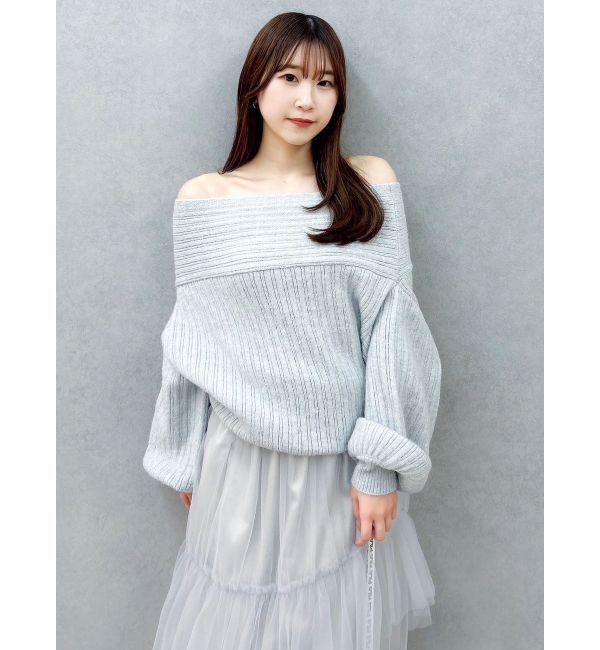 dazzlin「オーバーパステリーニット」|ニット・セーター|