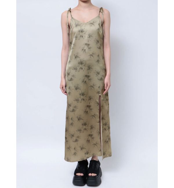 EMODA「ロングスリットキャミソールワンピース」|ワンピース|ミックス