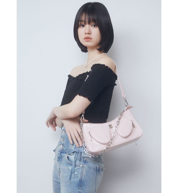 EMODA「フィットクロスバンドトップ」|Tシャツ・カットソー|