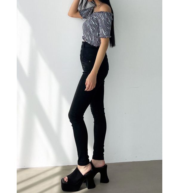 EMODA「フィットクロスバンドトップ」|Tシャツ・カットソー|