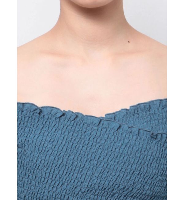 EMODA「フィットクロスバンドトップ」|Tシャツ・カットソー|