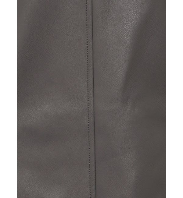 EMODA「Aラインフェイクレザーワンピース」|ワンピース|