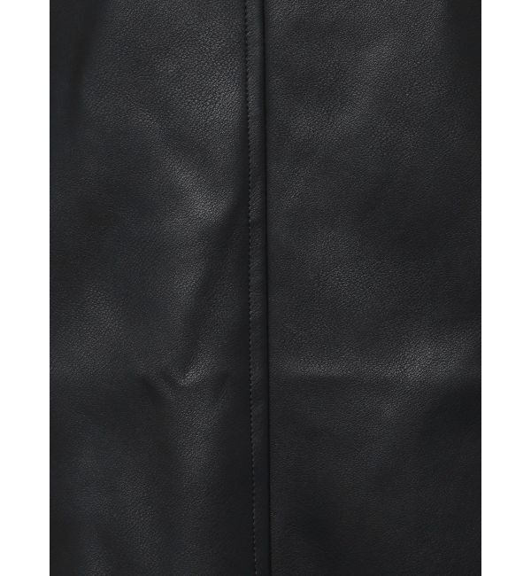 EMODA「Aラインフェイクレザーワンピース」|ワンピース|