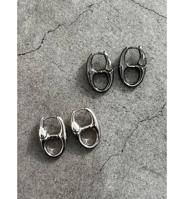 EMODA「ユニークフープピアス」|ピアス|