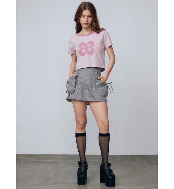 EMODA「ハングポケットフレアミニスカート」|スカート|