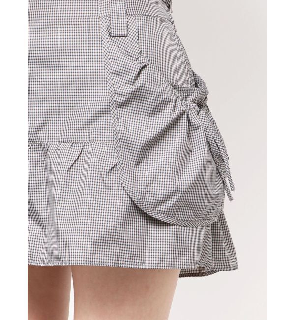 EMODA「ハングポケットフレアミニスカート」|スカート|