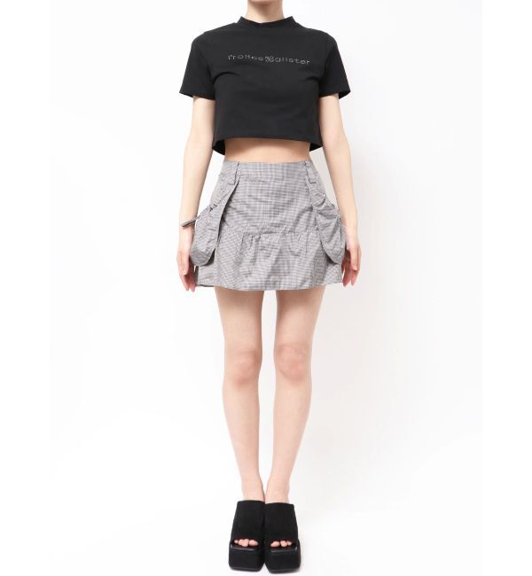 EMODA「ハングポケットフレアミニスカート」|スカート|