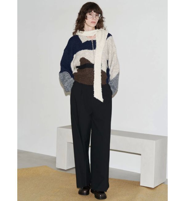 EMODA「【VEQUM】JACQUARD PATTERN KNIT」|ニット・セーター|