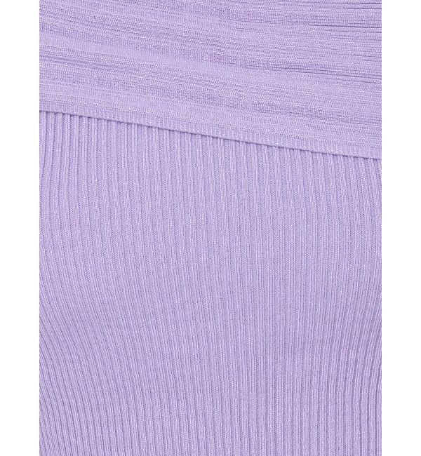 MERCURYDUO「アシンメトリーワンショルニット」|ニット・セーター|