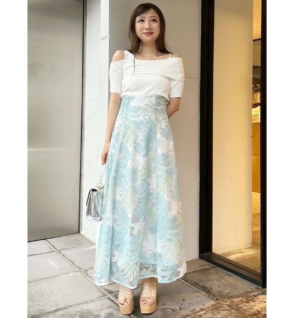 MERCURYDUO「アシンメトリーワンショルニット」|ニット・セーター|