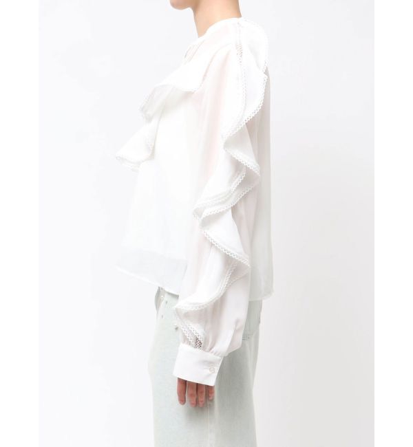 MERCURYDUO「ポイントレースブラウス」|シャツ・ブラウス|