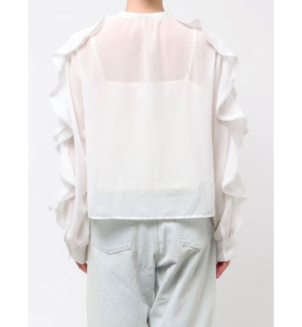 MERCURYDUO「ポイントレースブラウス」|シャツ・ブラウス|