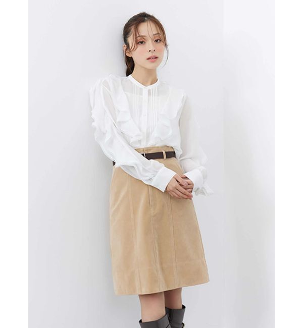 MERCURYDUO「ポイントレースブラウス」|シャツ・ブラウス|