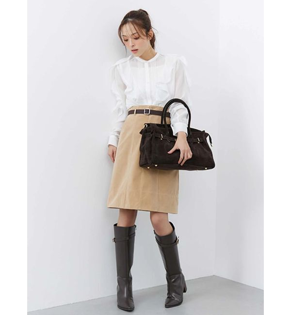 MERCURYDUO「ポイントレースブラウス」|シャツ・ブラウス|