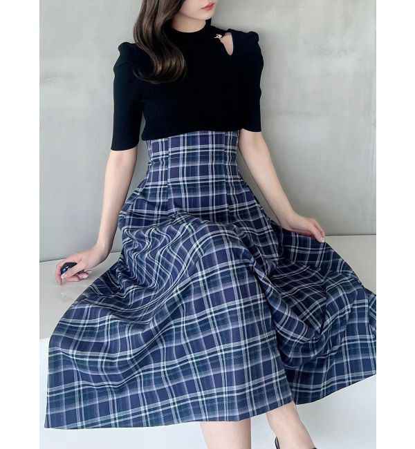 MERCURYDUO「モチーフパーツカットアウトニット」|ニット・セーター|