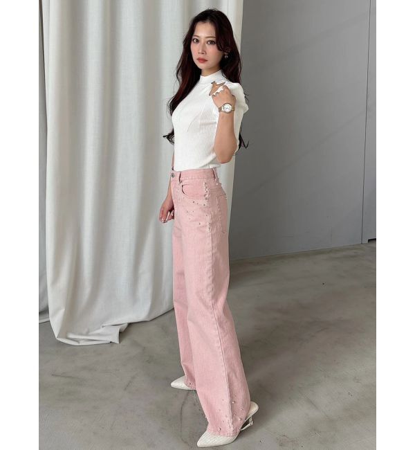 MERCURYDUO「モチーフパーツカットアウトニット」|ニット・セーター|