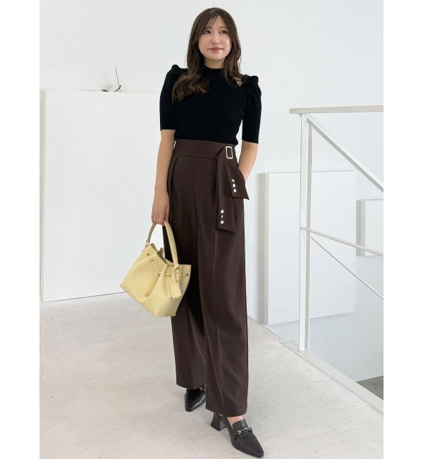 MERCURYDUO「モチーフパーツカットアウトニット」|ニット・セーター|