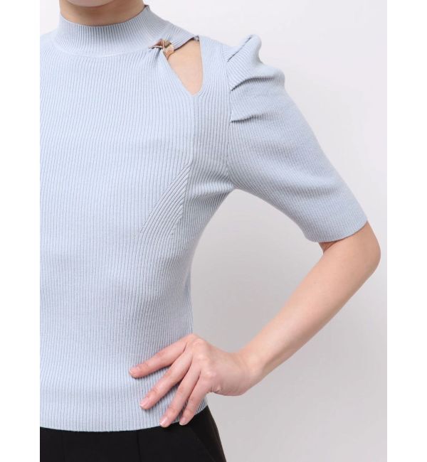 MERCURYDUO「モチーフパーツカットアウトニット」|ニット・セーター|