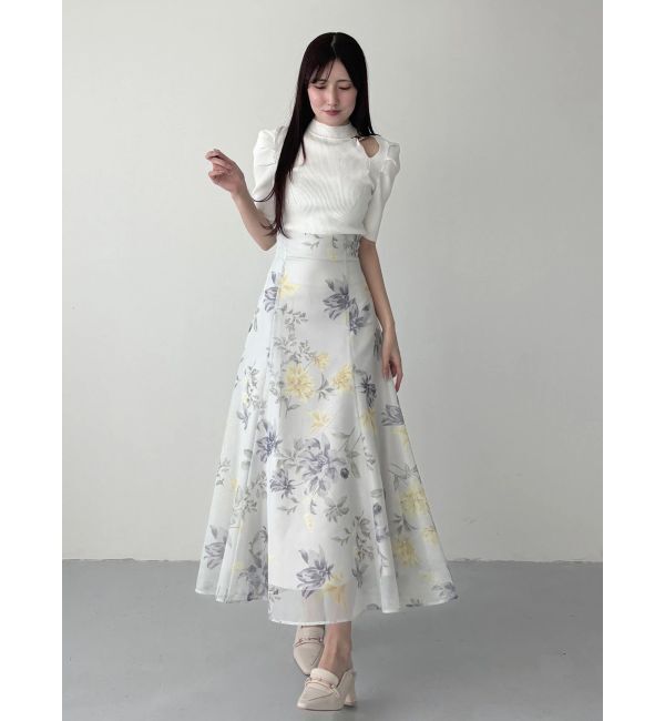 MERCURYDUO「モチーフパーツカットアウトニット」|ニット・セーター|