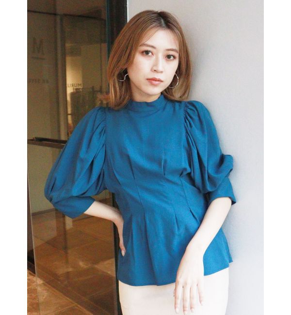 MURUA「ボウタイタックブラウス」|シャツ・ブラウス|