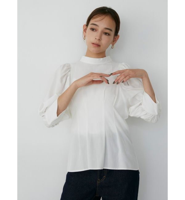 MURUA「ボウタイタックブラウス」|シャツ・ブラウス|