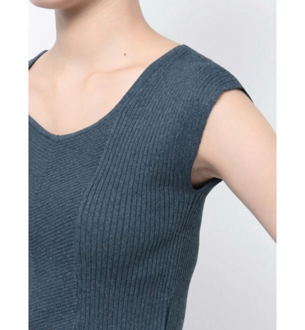 MURUA「バックオープンリブコルセットニット」|ニット・セーター|