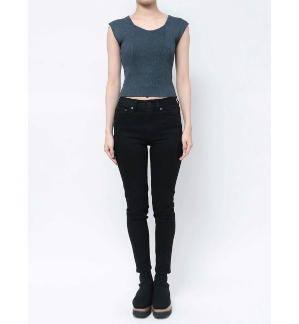 MURUA「バックオープンリブコルセットニット」|ニット・セーター|