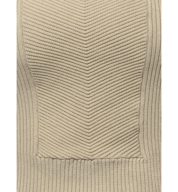 MURUA「バックオープンリブコルセットニット」|ニット・セーター|