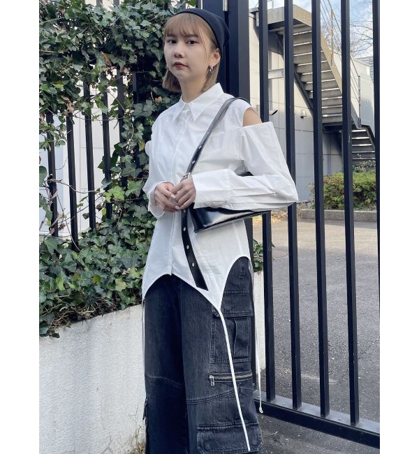 MURUA「ターンバック2wayシャツ」|シャツ・ブラウス|