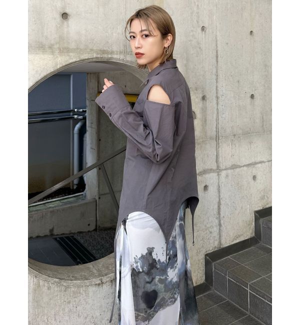 MURUA「ターンバック2wayシャツ」|シャツ・ブラウス|