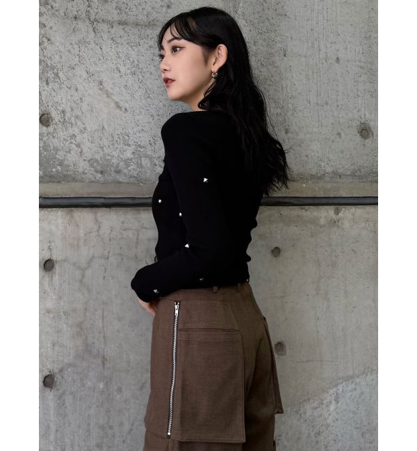 MURUA「スタッズニット」|ニット・セーター|