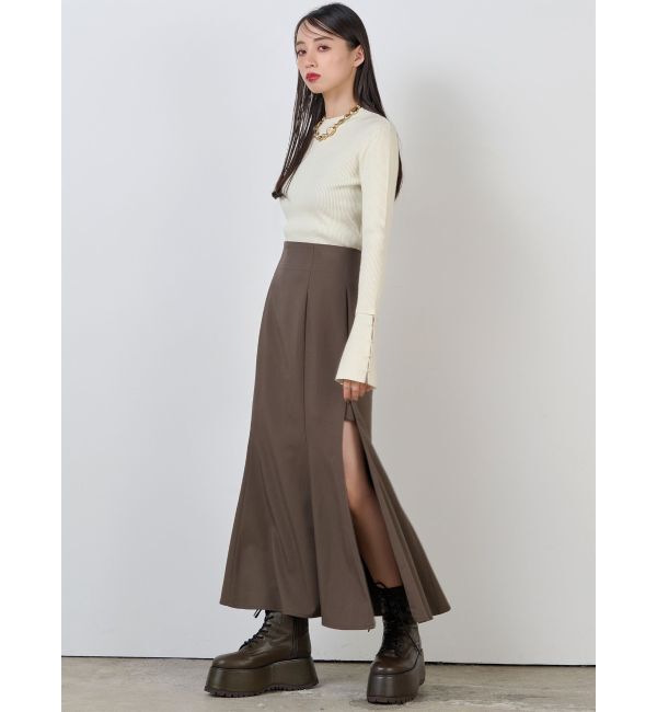 MURUA「フレアスリーブアクセントニット」|ニット・セーター|